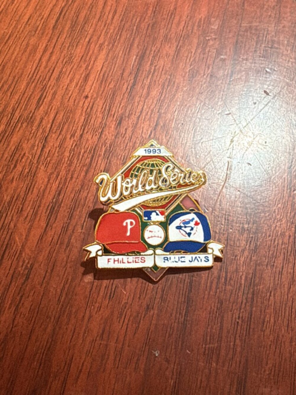 1993 World Series Lapel Pin – Phillies vs Blue Jays